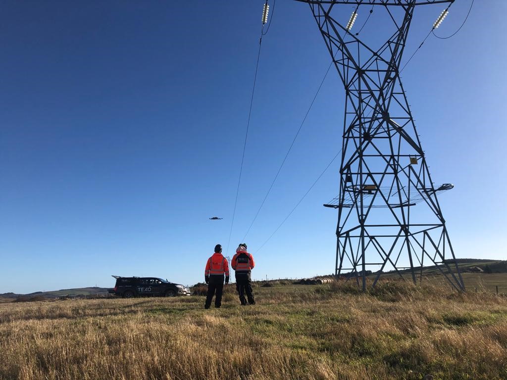 Multi-discipline surveys for overhead power lines