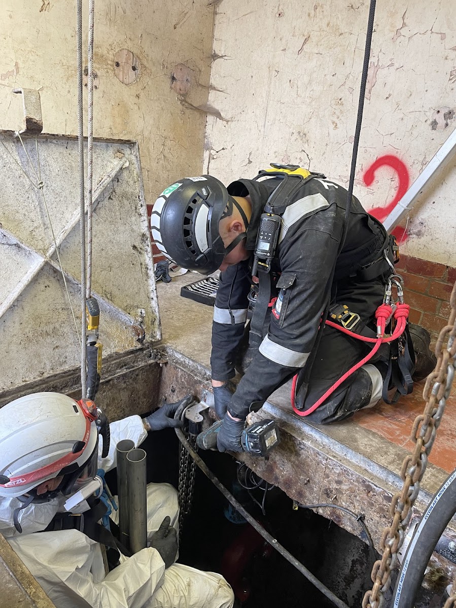 High risk confined space project for Yorkshire Water